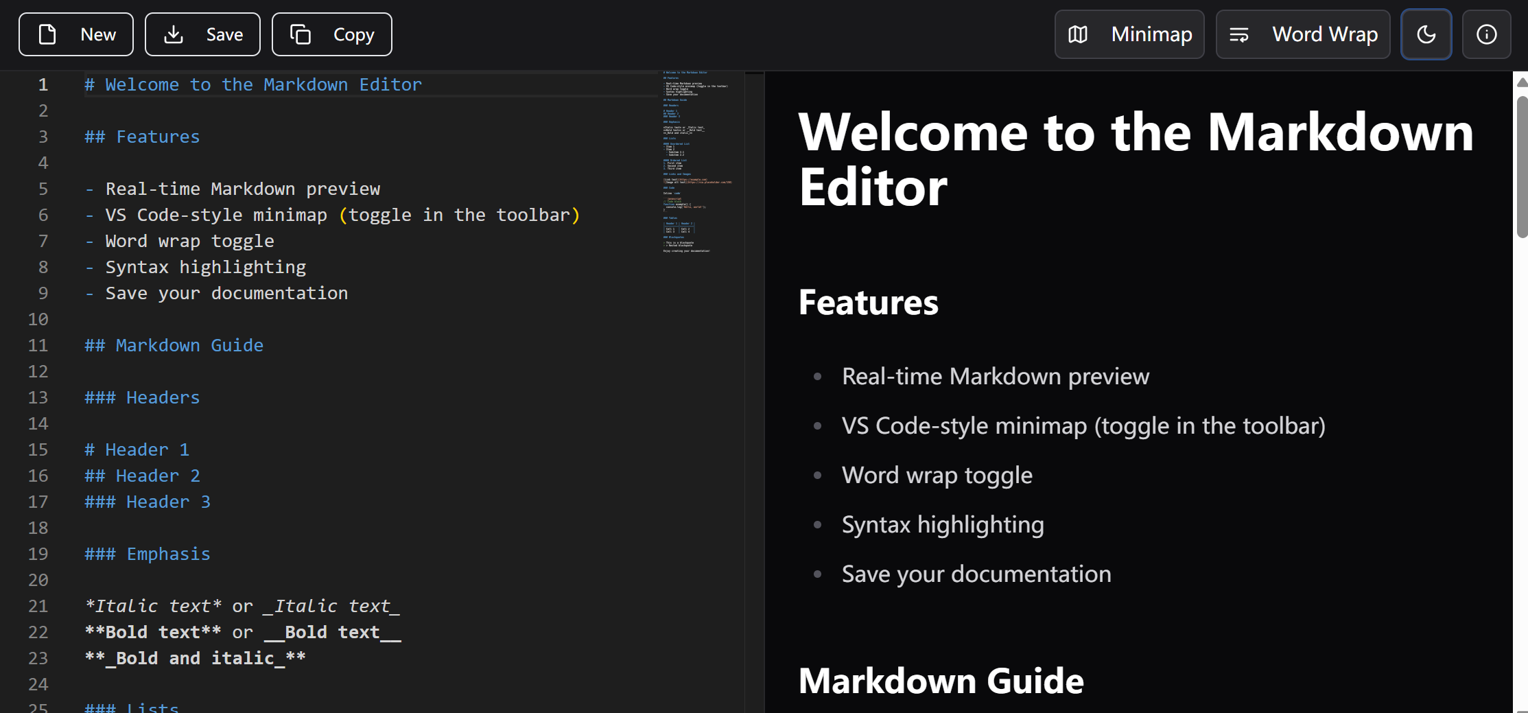 Your Markdown. Instantly Previewed.