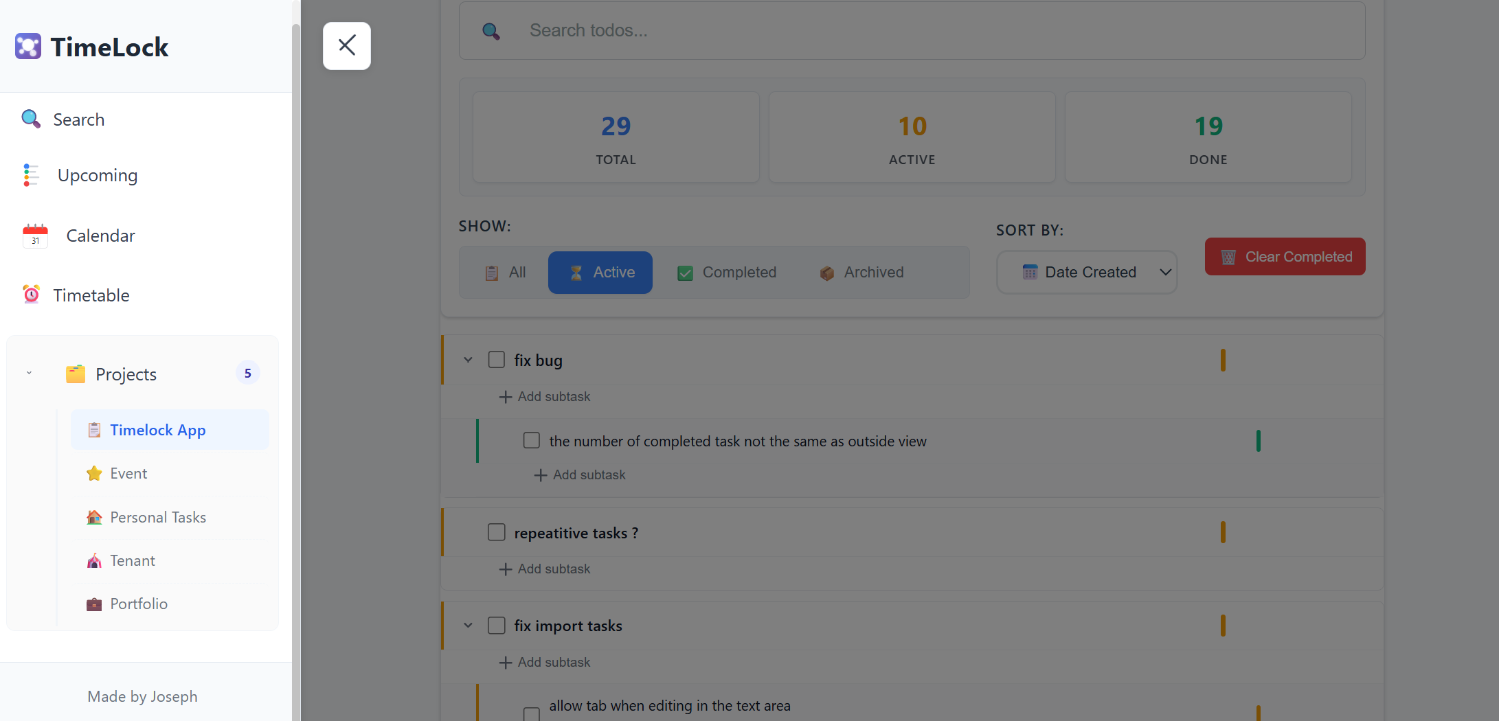 Your Calendar, Timetable & Tasks—Finally in Sync.